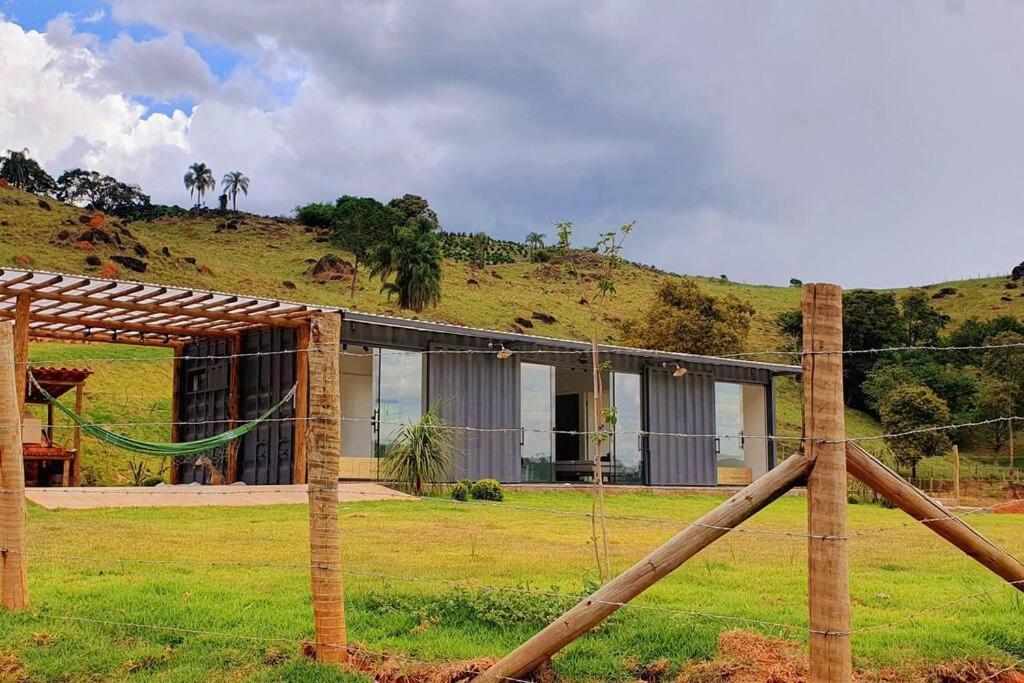 Casa Container Com Spa E Linda Vista Para A Serra Da Mantiqueira Bueno Brandão Exterior foto