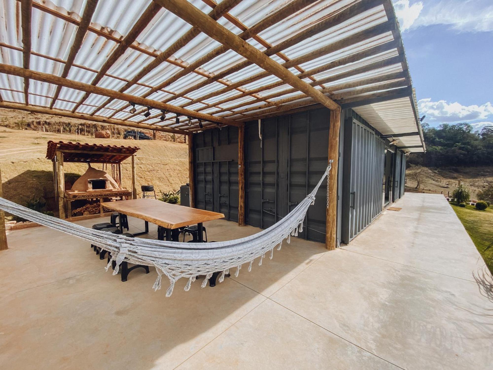 Casa Container Com Spa E Linda Vista Para A Serra Da Mantiqueira Bueno Brandão Exterior foto