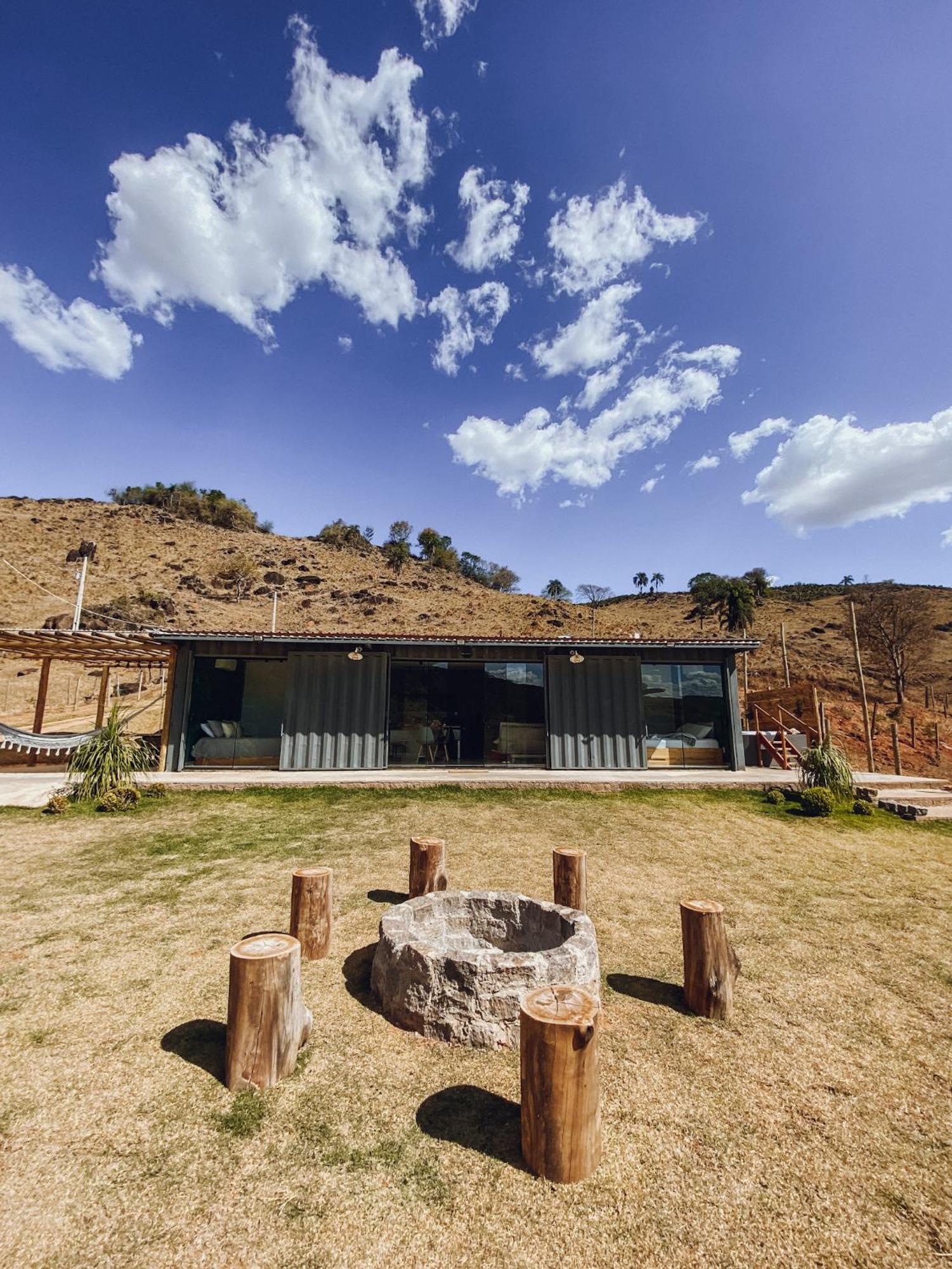 Casa Container Com Spa E Linda Vista Para A Serra Da Mantiqueira Bueno Brandão Exterior foto