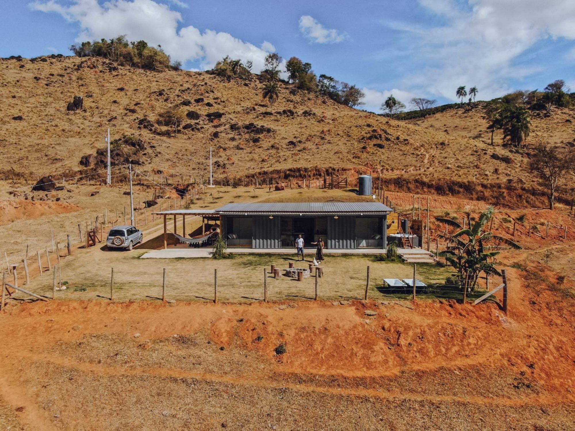 Casa Container Com Spa E Linda Vista Para A Serra Da Mantiqueira Bueno Brandão Exterior foto